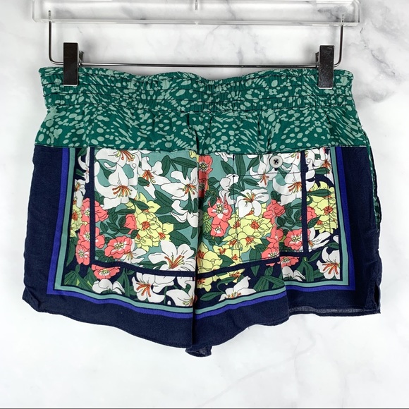 Anthropologie Hei Hei Lotus Athleisure Shorts Boho - Picture 8 of 12